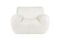 Miniatura Sillón de tela blanco Yeti Clipped