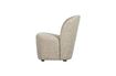 Miniatura Sillón de tela crema Lofty 5