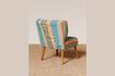 Miniatura Sillón de tela multicolor Indiana 3