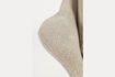 Miniatura Sillón de tela y madera de eucalipto beige Philly 10