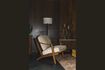 Miniatura Sillón de terciopelo beige Washington 1