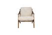 Miniatura Sillón de terciopelo beige Washington 10