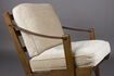 Miniatura Sillón de terciopelo beige Washington 3