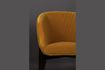 Miniatura Sillón de terciopelo Dolly ocre 4