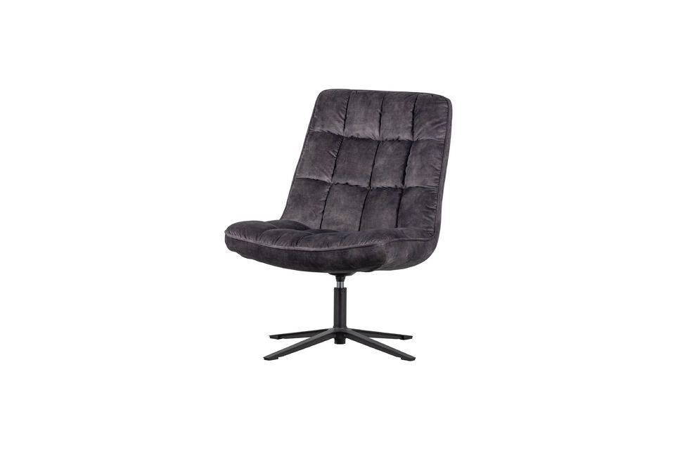 La silla giratoria Job de la marca holandesa WOOD tiene un estilo sólido y formas orgánicas