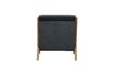 Miniatura Sillón de terciopelo gris oscuro Mark 5
