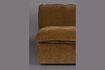 Miniatura Sillón de terciopelo marrón Radley 3