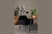 Miniatura Sillón de terciopelo negro Kate 1