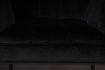 Miniatura Sillón de terciopelo negro Kate 3