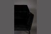 Miniatura Sillón de terciopelo negro Kate 4