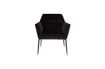 Miniatura Sillón de terciopelo negro Kate 9