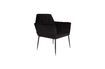 Miniatura Sillón de terciopelo negro Kate 5