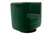 Miniatura Sillón de terciopelo verde Flor 7