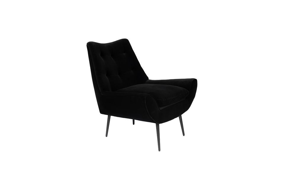 Sillón Glodis Negro Dutch Bone