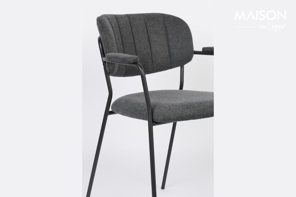 El sillón Jolien negro/gris oscuro es una creación de la marca White Label