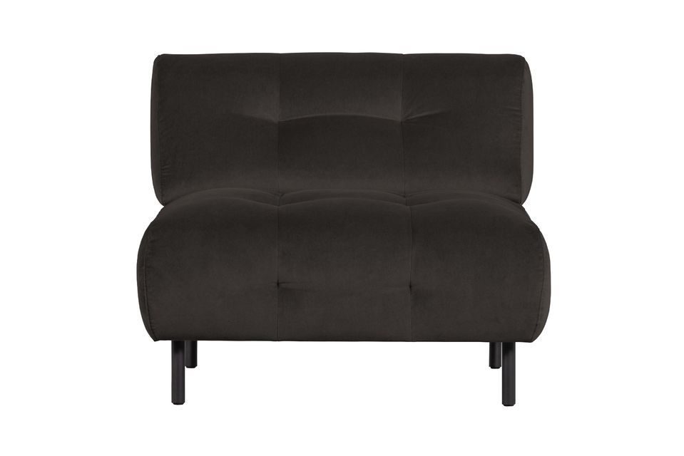Este sillón combina comodidad con belleza y quedará muy bien con muebles más contemporáneos