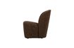 Miniatura Sillón Lofty tejido bouclé marrón 4