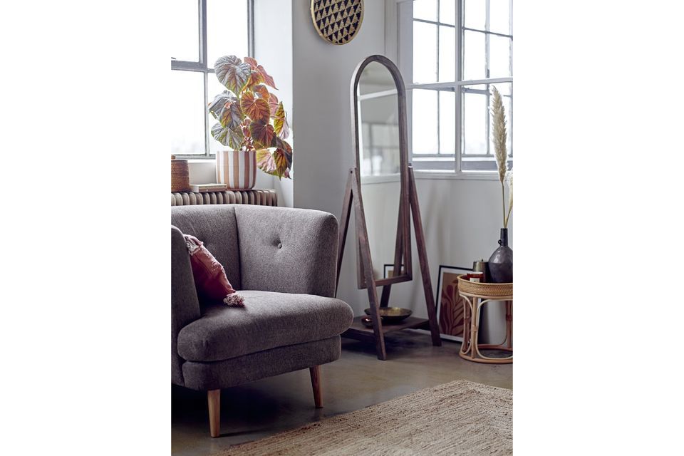 Un sillón Bloomingville con espíritu acogedor