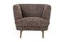 Miniatura Sillón marrón Elliot Clipped