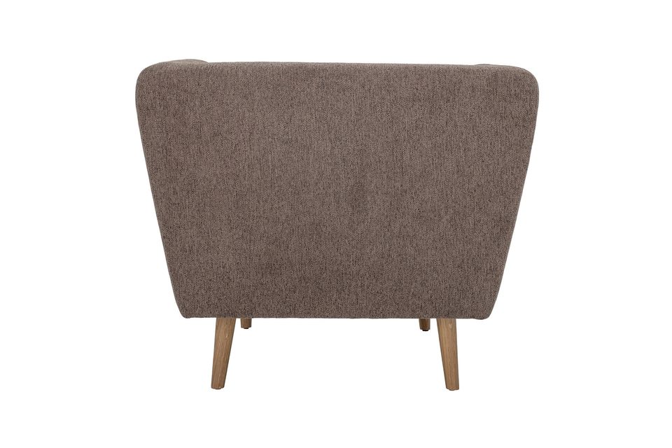 Sillón marrón Elliot - 5