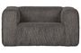 Miniatura Sillón Ribcord gris oscuro Bean Clipped