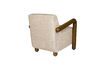 Miniatura Sillón Robinson de terciopelo beige 7