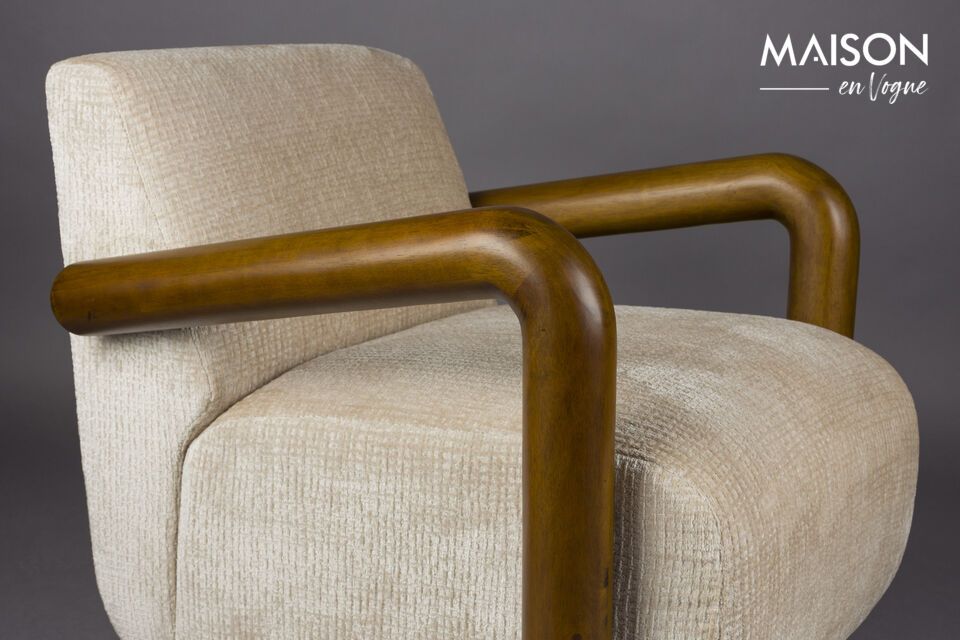 Dondequiera que coloques el sillón Robinson, crea inmediatamente una atmósfera cálida y acogedora