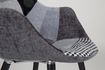 Miniatura Sillón Twelve Patchwork gris 3