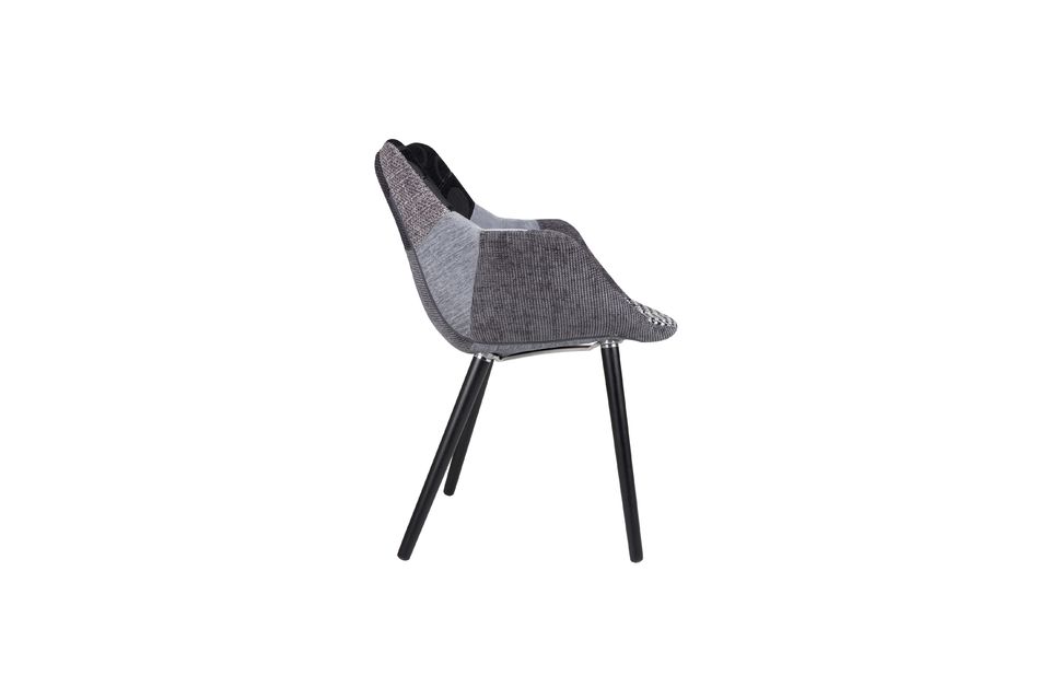 Sillón Twelve Patchwork gris - 6