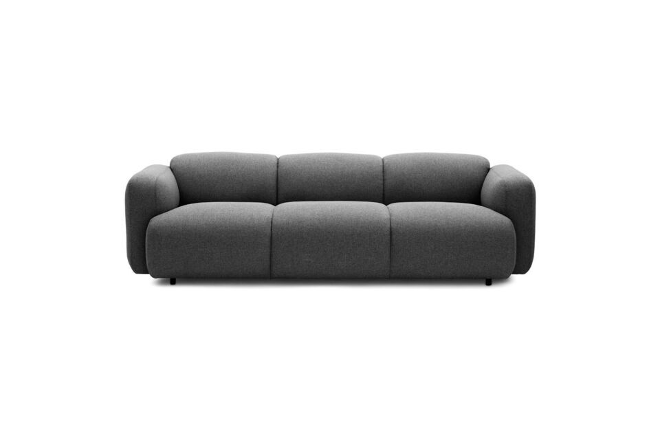 Creado por el diseñador Jonas Wagell, el sofá Swell debe su nombre a la masa ascendente del pan