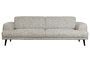 Miniatura Sofá de 3 plazas en tejido gris claro Brush Clipped