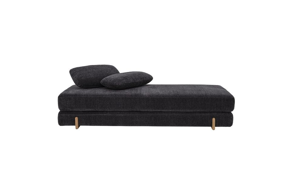 Mueble multifuncional que puede utilizarse como chaise longue, sofá o sofá cama