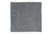 Miniatura Sofá de terciopelo gris cepillado esquina izquierda 2