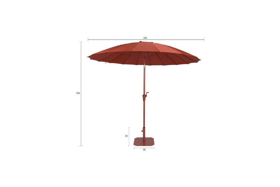 Imagine tardes soleadas, con una generosa sombra para protegerse del calor del verano
