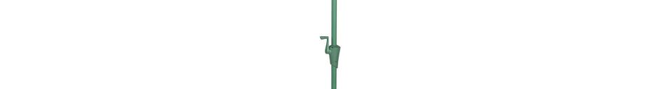 Descriptivo Materiales  Sombrilla de poliéster verde sin base Sunshine