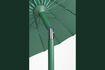Miniatura Sombrilla de poliéster verde sin base Sunshine 8