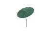 Miniatura Sombrilla de poliéster verde sin base Sunshine 6