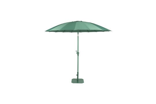 Sombrilla de poliéster verde Sunshine Clipped