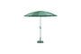 Miniatura Sombrilla de poliéster verde Sunshine Clipped