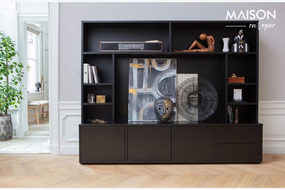 Este mueble de TV forma parte de la colección del fabricante holandés Maxel TV