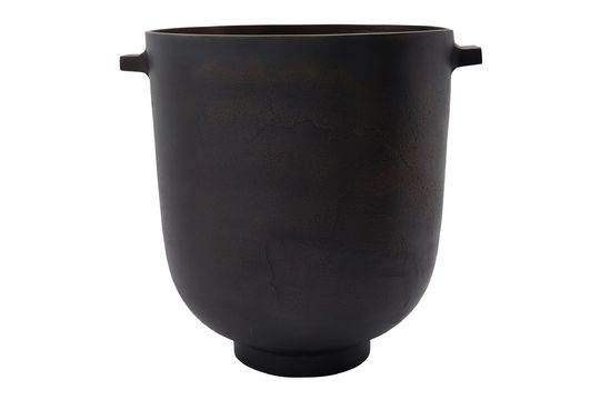 Soporte de olla Grang en latón marrón oscuro Foem Clipped