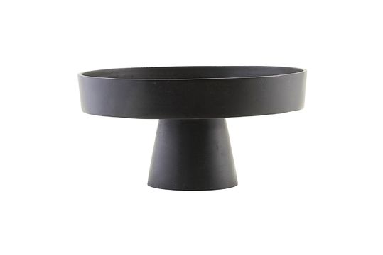 Soporte para plantas de aluminio negro Jamar Clipped