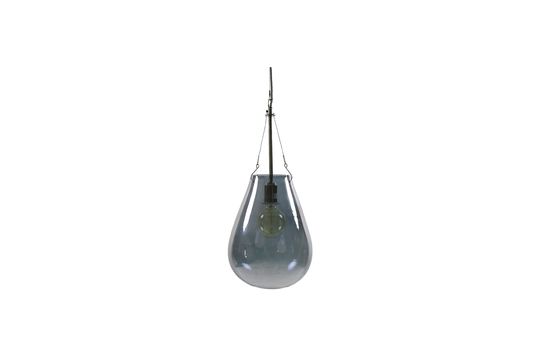 Suspensión Bullia gris ahumado Clipped