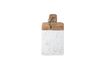 Miniatura Tabla de cortar de mármol blanco Cairanne 1