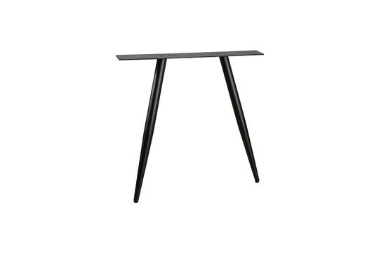 Tablo base cónica de metal negro