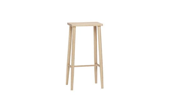 Taburete de bar de madera de roble claro Folk