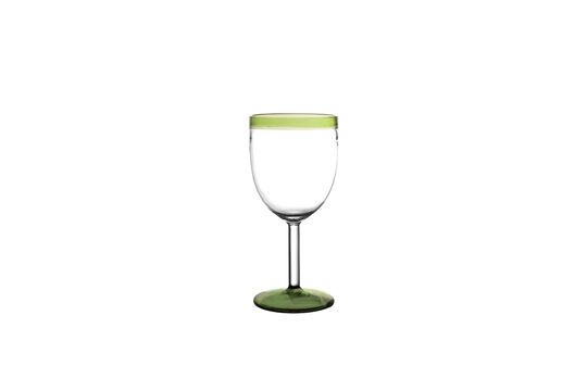 Tarifa copa de vino de cristal verde