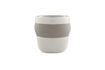 Miniatura Taza de café de cerámica beige Obi 1