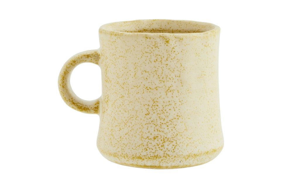 Taza de cerámica amarilla Deibe Madam Stoltz