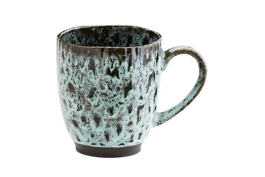 Taza de cerámica azul Ocean